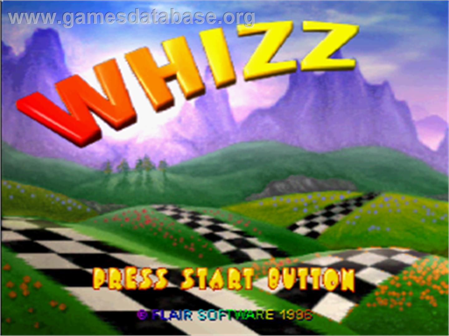 Whizz - Sega Saturn - Artwork - Title Screen