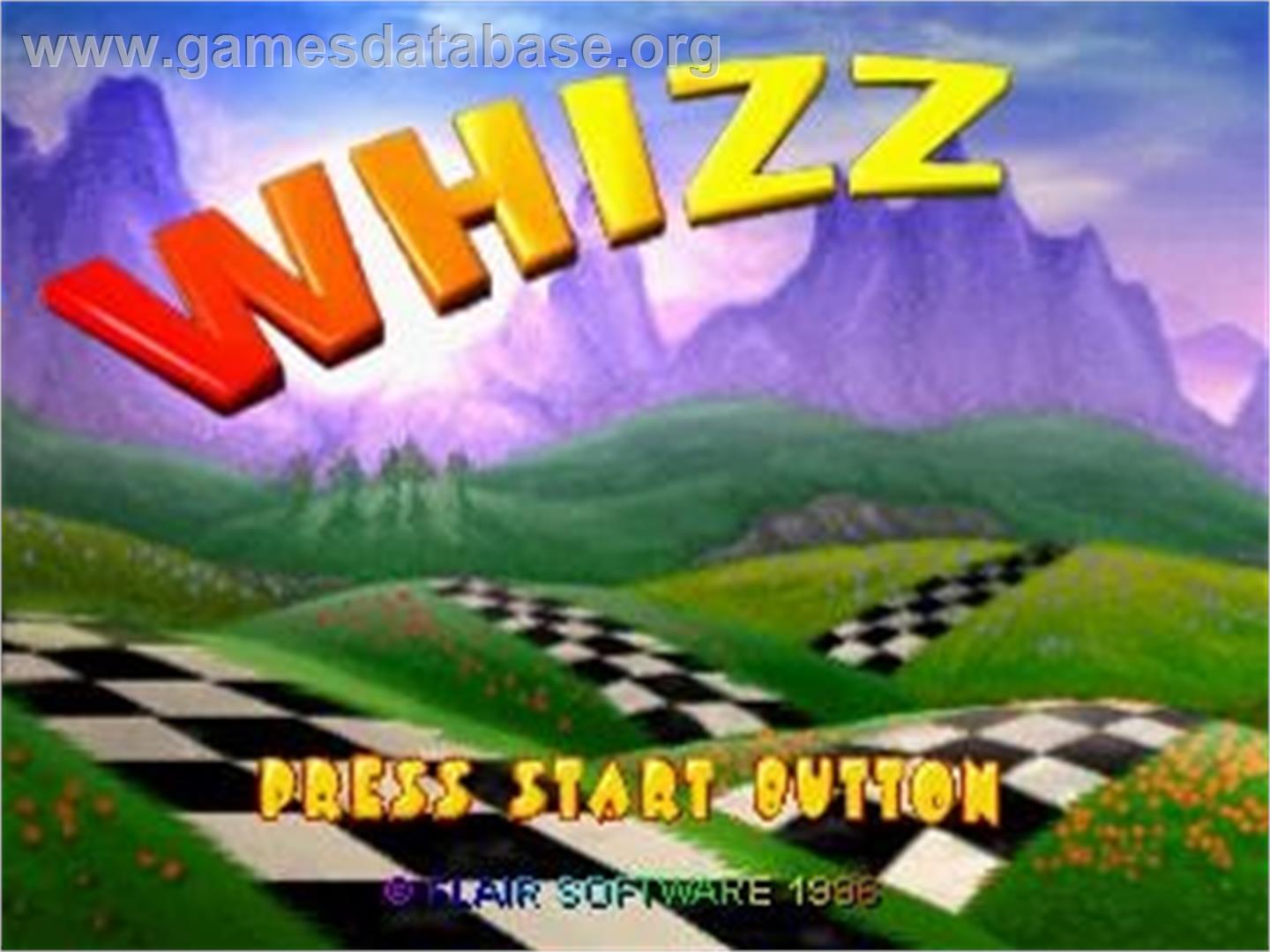 Whizz - Sega Saturn - Artwork - Title Screen