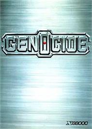 Box cover for Genocide on the Sharp X68000.