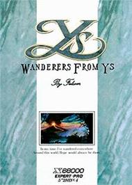 Box cover for Ys 3 Wanderers From Ys on the Sharp X68000.