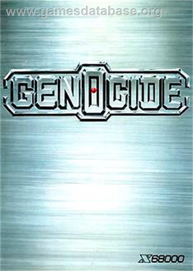 Genocide - Sharp X68000 - Artwork - Box