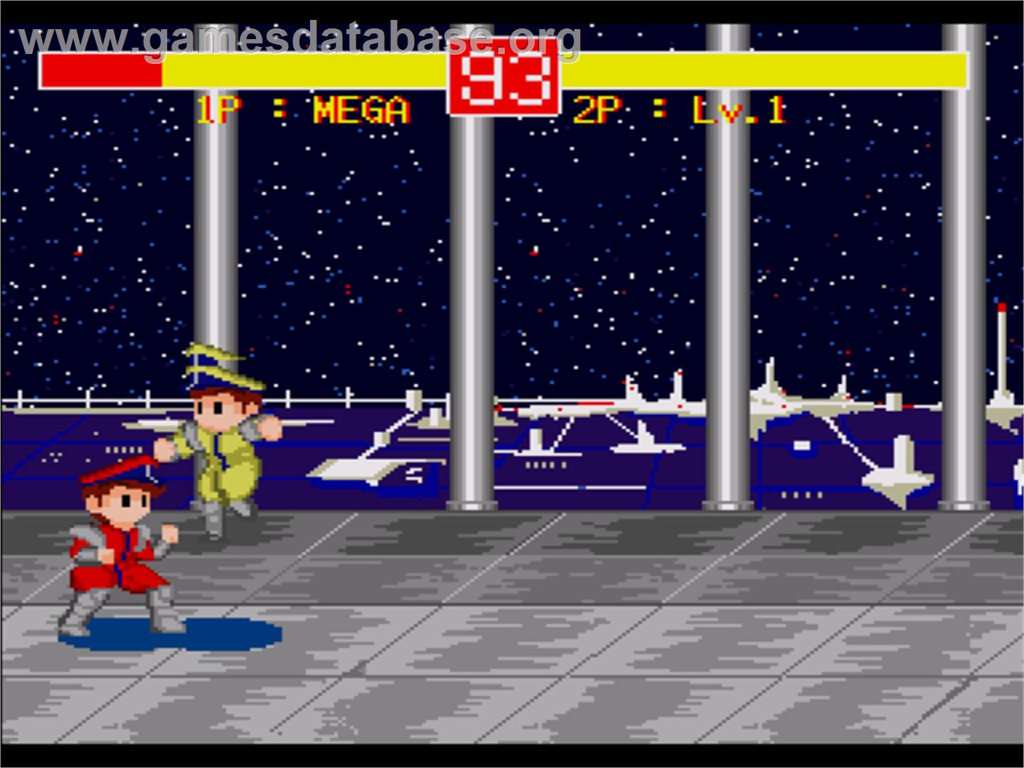 Barcelona Fighter 92 Champion Edition - Sharp X68000 - Artwork - In Game