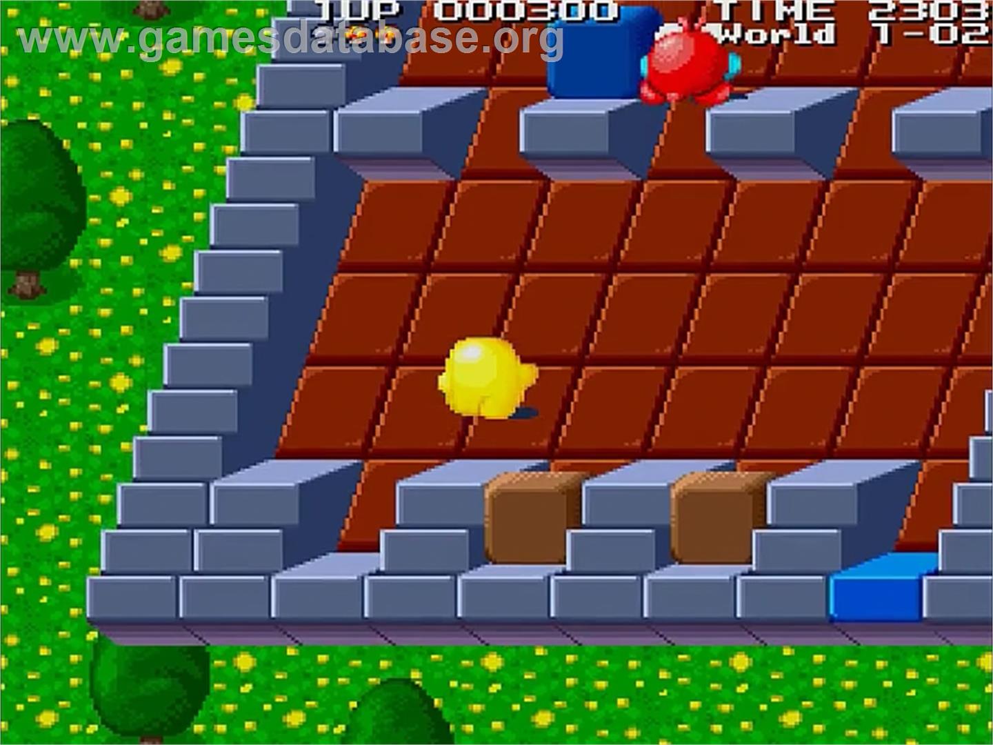 Flappy 2 Blue Star Fukkatsu No Hi - Sharp X68000 - Artwork - In Game
