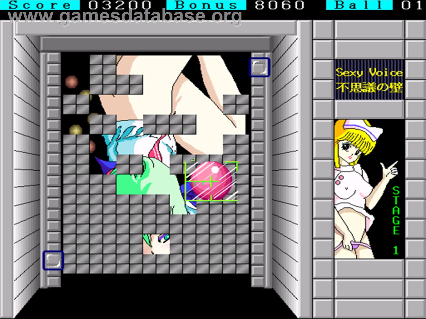 Fushigi No Kabe - Sharp X68000 - Artwork - In Game