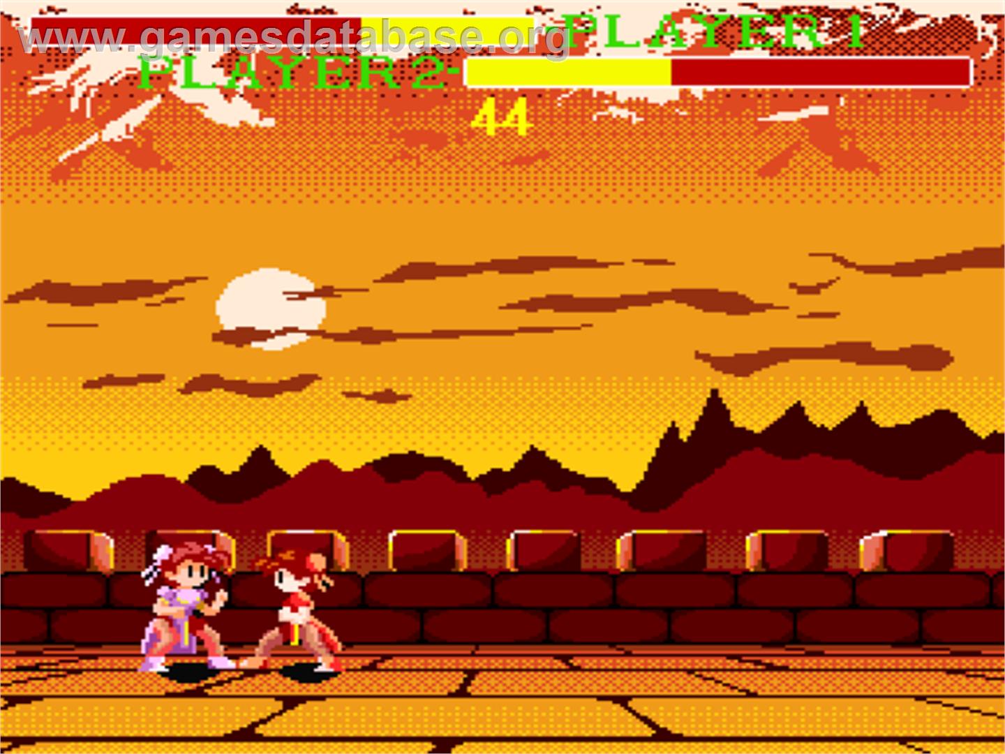 Little Chinese - Sharp X68000 - Artwork - In Game