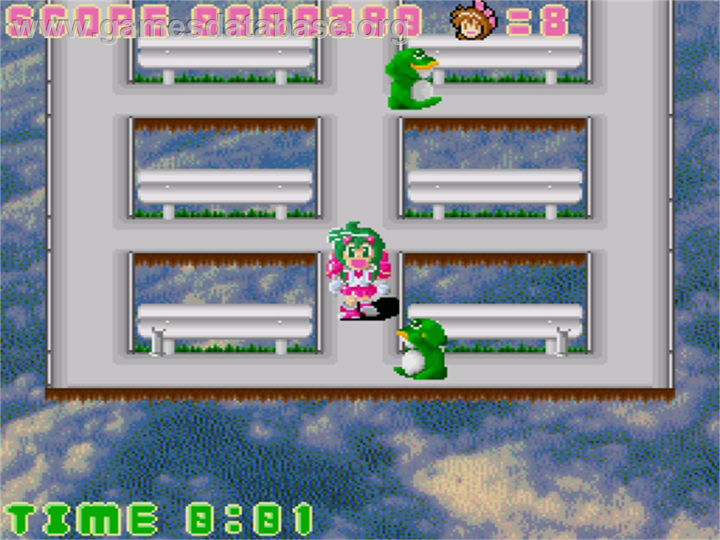 Mahou No Senshi Physical Melon - Sharp X68000 - Artwork - In Game