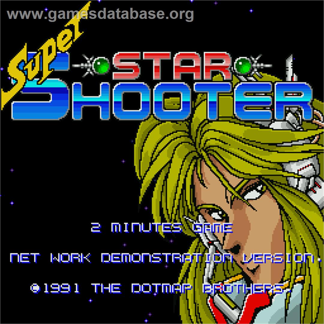 Super Star Shooter - Sharp X68000 - Artwork - Title Screen