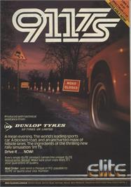Advert for 911 TS on the Sinclair ZX Spectrum.