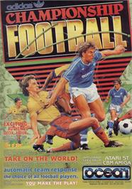 Advert for Adidas Championship Football on the Sinclair ZX Spectrum.