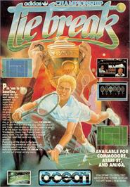 Advert for Adidas Championship Tie-Break on the Commodore Amiga.