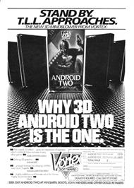 Advert for Android Two on the Sinclair ZX Spectrum.