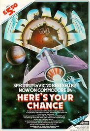 Advert for Arcadia on the Commodore Amiga.