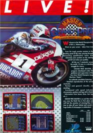 Advert for Aspar Gp Master on the MSX.
