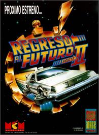 Advert for Back To The Future Part 2 on the Sinclair ZX Spectrum.