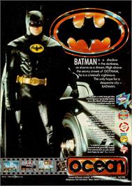 Advert for Batman - The Movie on the Sinclair ZX Spectrum.