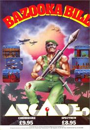 Advert for Bazooka Bill on the Sinclair ZX Spectrum.