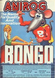 Advert for Bongo on the Sinclair ZX Spectrum.