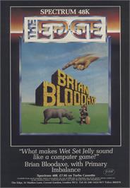 Advert for Brian Bloodaxe on the Sinclair ZX Spectrum.