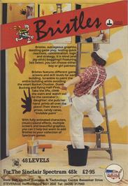 Advert for Bristles on the Sinclair ZX Spectrum.