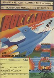 Advert for Buccaneer on the Sinclair ZX Spectrum.
