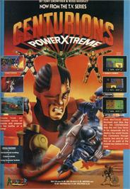 Advert for Centurions on the Sinclair ZX Spectrum.