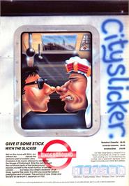 Advert for City Slicker on the Sinclair ZX Spectrum.