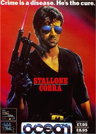 Advert for Cobra Stallone on the Sinclair ZX Spectrum.