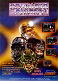 Advert for Comando Quatro on the MSX.