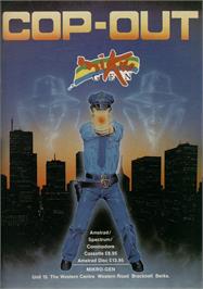 Advert for Cop-out on the Sinclair ZX Spectrum.
