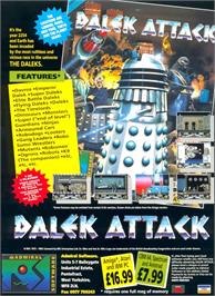 Advert for Dalek Attack on the Sinclair ZX Spectrum.