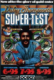 Advert for Daley Thompson's Super-test on the Sinclair ZX Spectrum.