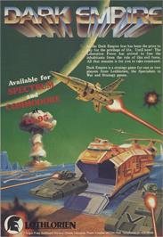 Advert for Dark Empire on the Sinclair ZX Spectrum.