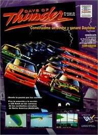 Advert for Days of Thunder on the Sinclair ZX Spectrum.