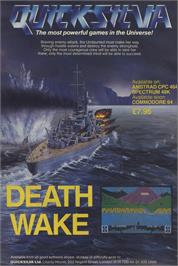 Advert for Death Wake on the Sinclair ZX Spectrum.