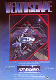 Advert for Deathscape on the Sinclair ZX Spectrum.