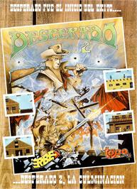 Advert for Desperado 2 on the MSX.