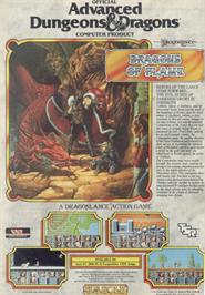 Advert for Dragons Of Flame on the Sinclair ZX Spectrum.