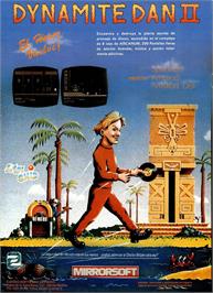 Advert for Dynamite Dan 2 on the Sinclair ZX Spectrum.