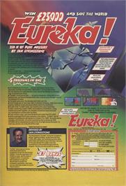 Advert for Eureka! on the Atari 8-bit.