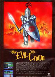 Advert for Evil Crown on the Sinclair ZX Spectrum.