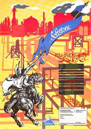 Advert for Fahrenheit 3000 on the Sinclair ZX Spectrum.