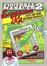 Advert for Football Manager 2 - Expansion Kit on the Sinclair ZX Spectrum.
