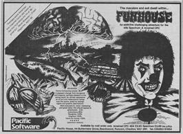 Advert for Funhouse on the Sinclair ZX Spectrum.