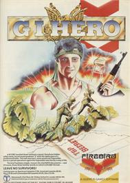 Advert for GI Hero on the Sinclair ZX Spectrum.