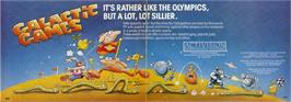 Advert for Galactic Games on the Sinclair ZX Spectrum.