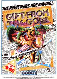 Advert for Gift From The Gods on the Sinclair ZX Spectrum.