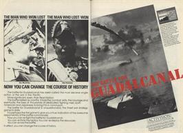 Advert for Guadalcanal on the Commodore 64.