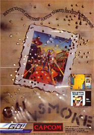 Advert for Gunsmoke on the Sinclair ZX Spectrum.