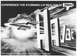 Advert for Havoc (Player) on the Sinclair ZX Spectrum.