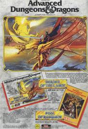 Advert for Heroes Of The Lance on the Sinclair ZX Spectrum.